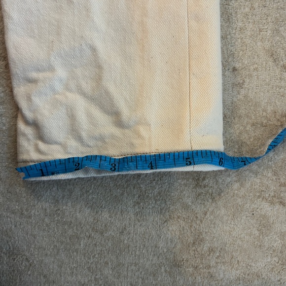 Imogene + Willie Barton Slim Jeans in Natural White - Size 32 x 31 - Picture 7 of 10